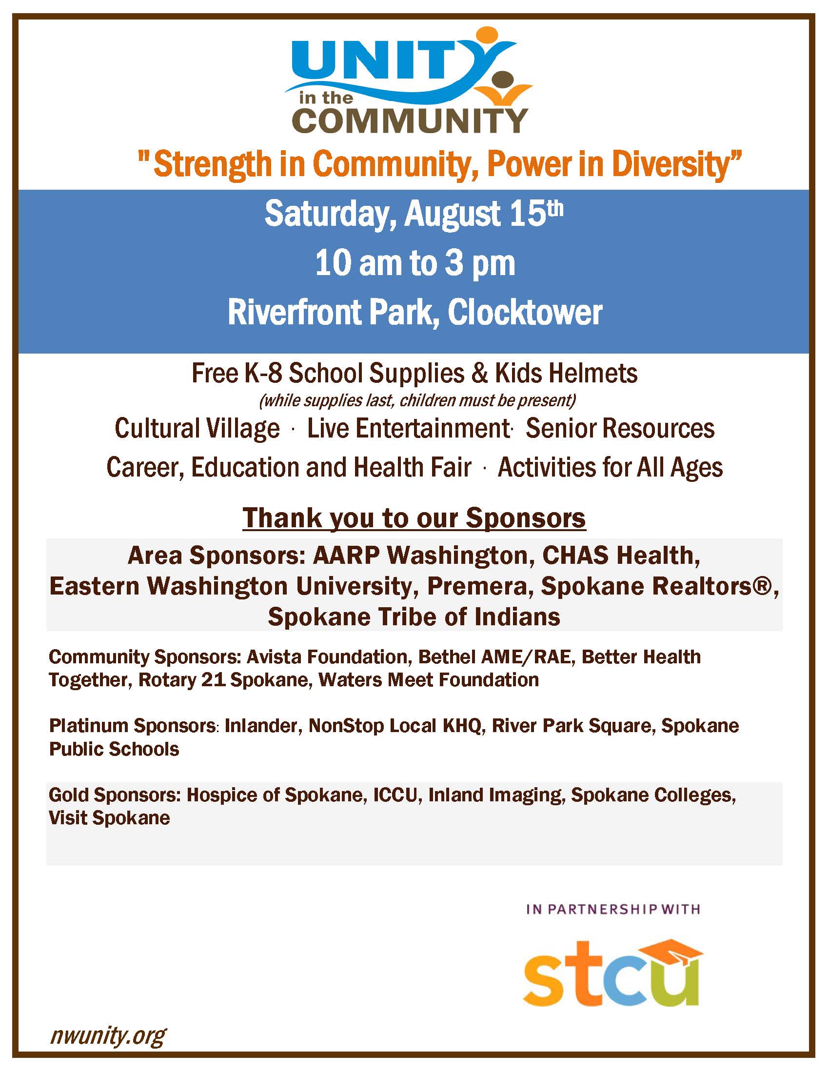 unity in the community program
