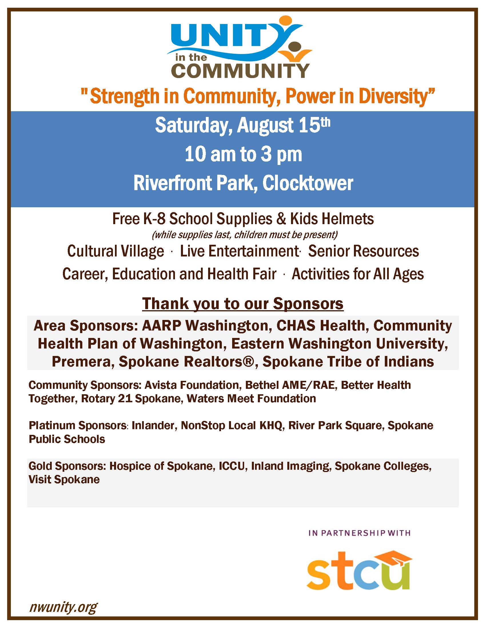 unity in the community program