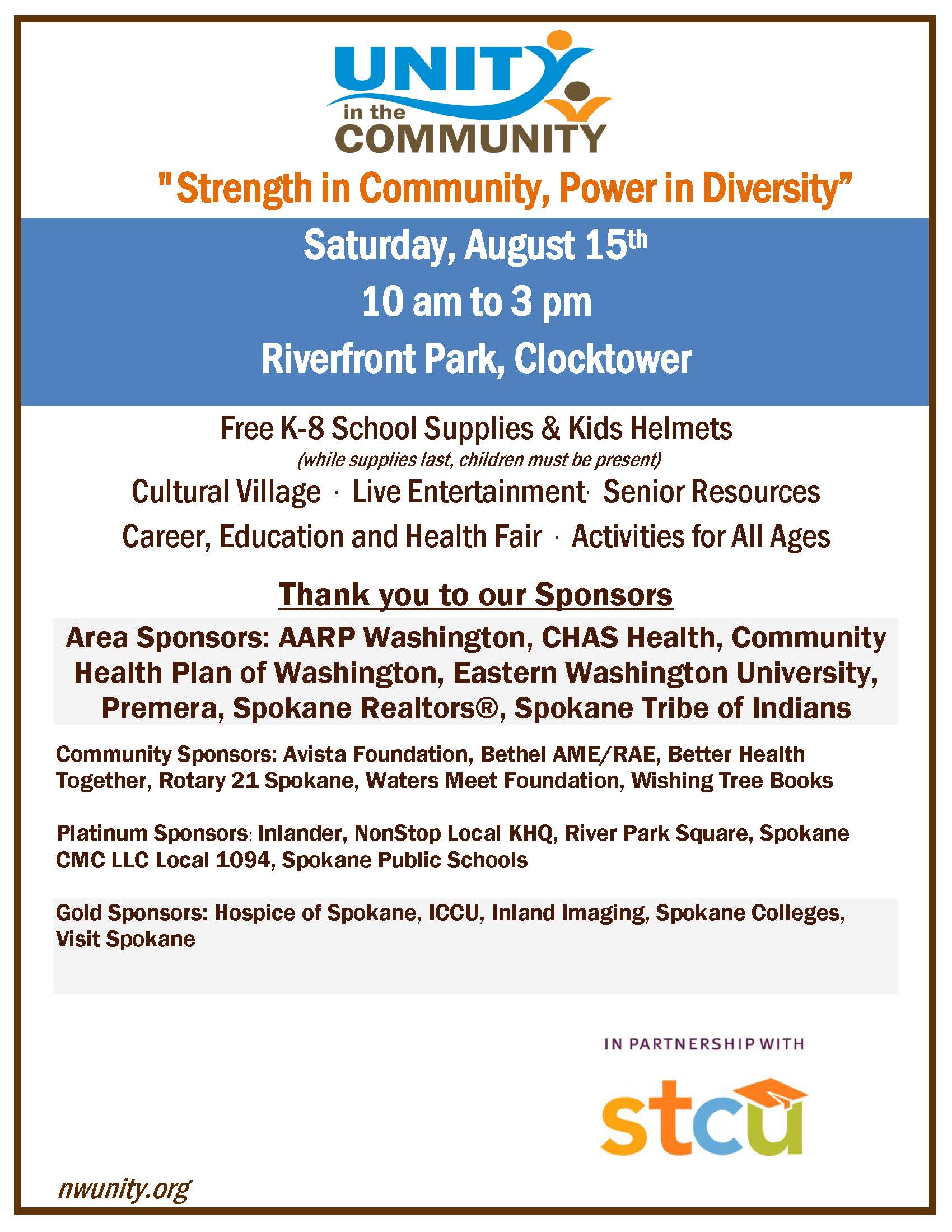 unity in the community program