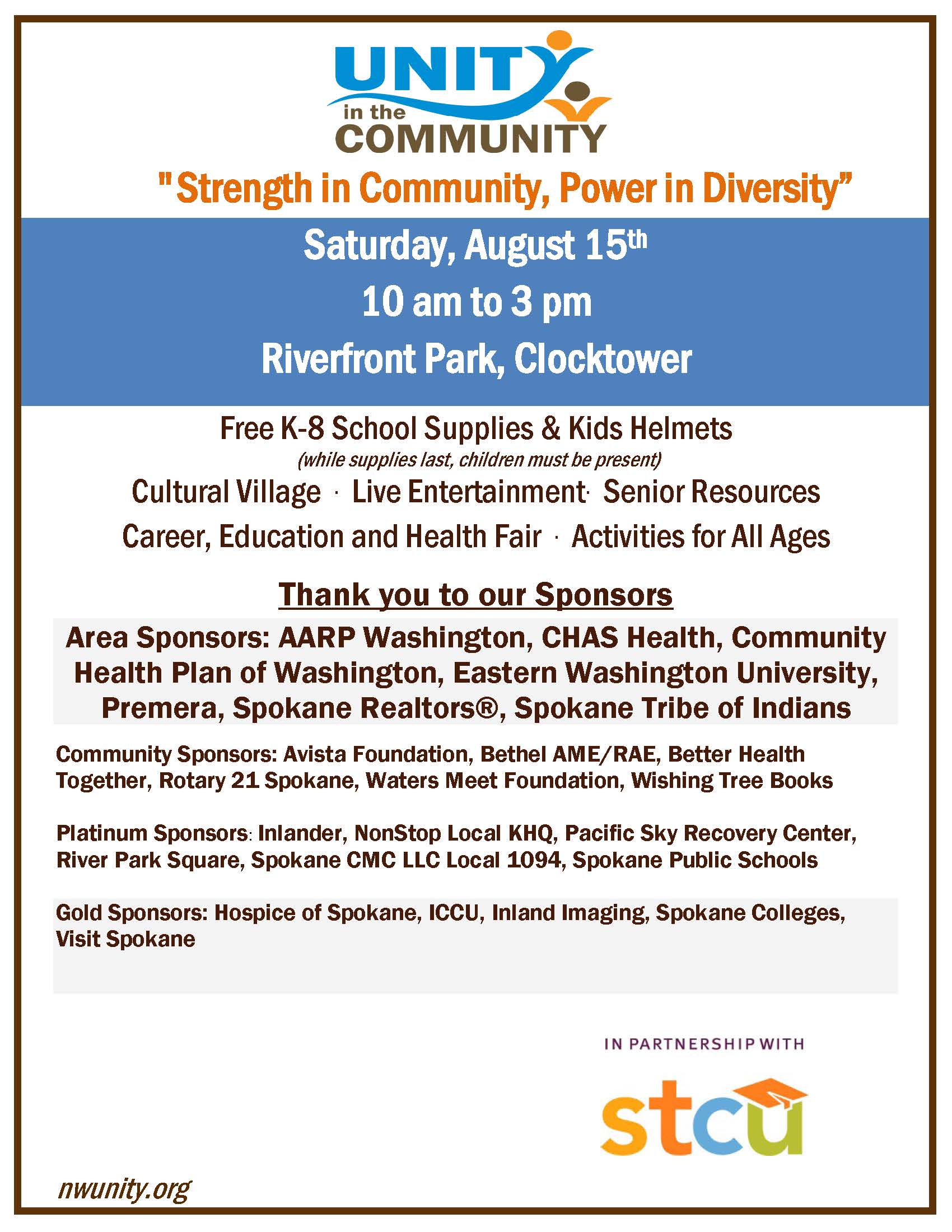 unity in the community program